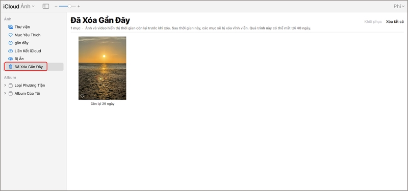 Cách lấy lại ảnh đã xóa trên iPhone cực dễ dàng và nhanh chóng