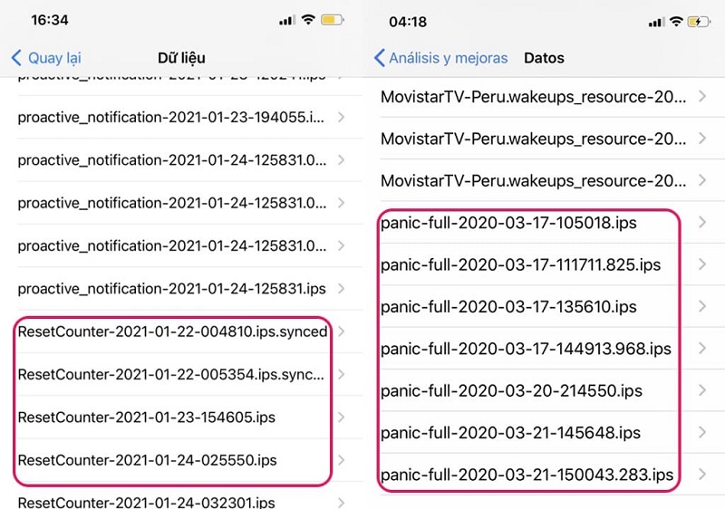 Cách kiểm tra Reset Counter và khắc phục lỗi Reset Counter trên iPhone