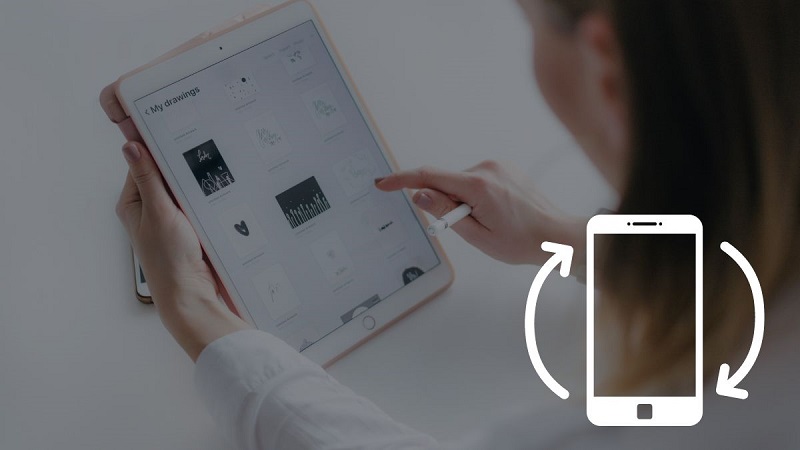 Cách xoay màn hình iPad và khóa màn hình cực dễ dàng, nhanh chóng