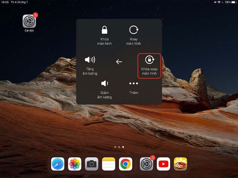 Cách xoay màn hình iPad và khóa màn hình cực dễ dàng, nhanh chóng