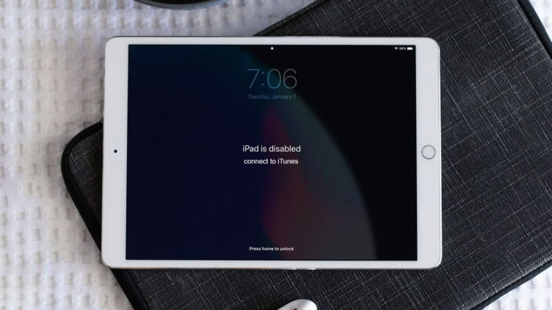 Cách giải quyết tình trạng iPad bị vô hiệu hóa
