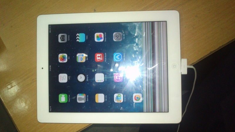 Lỗi màn hình iPad bị sọc: Nguyên nhân và giải pháp khắc phục