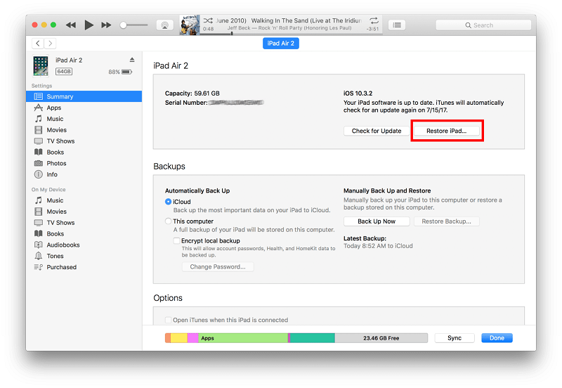 Lỗi màn hình iPad bị sọc: Nguyên nhân và giải pháp khắc phục